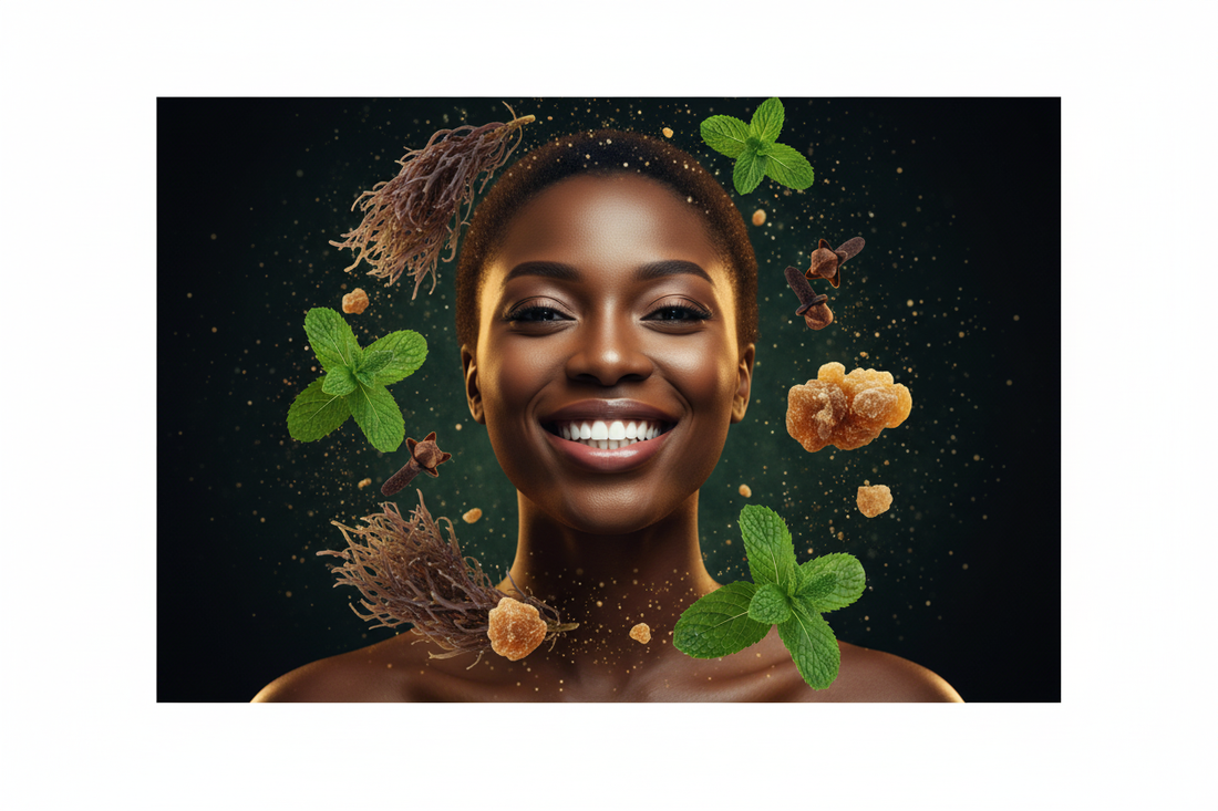 Natural herbal oral health restoration — teeth, gums, and botanical herbs | Crowned Herbs