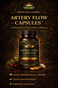 Artery Flow Capsules™ | Natural Blood Flow & Cholesterol Support Supplement