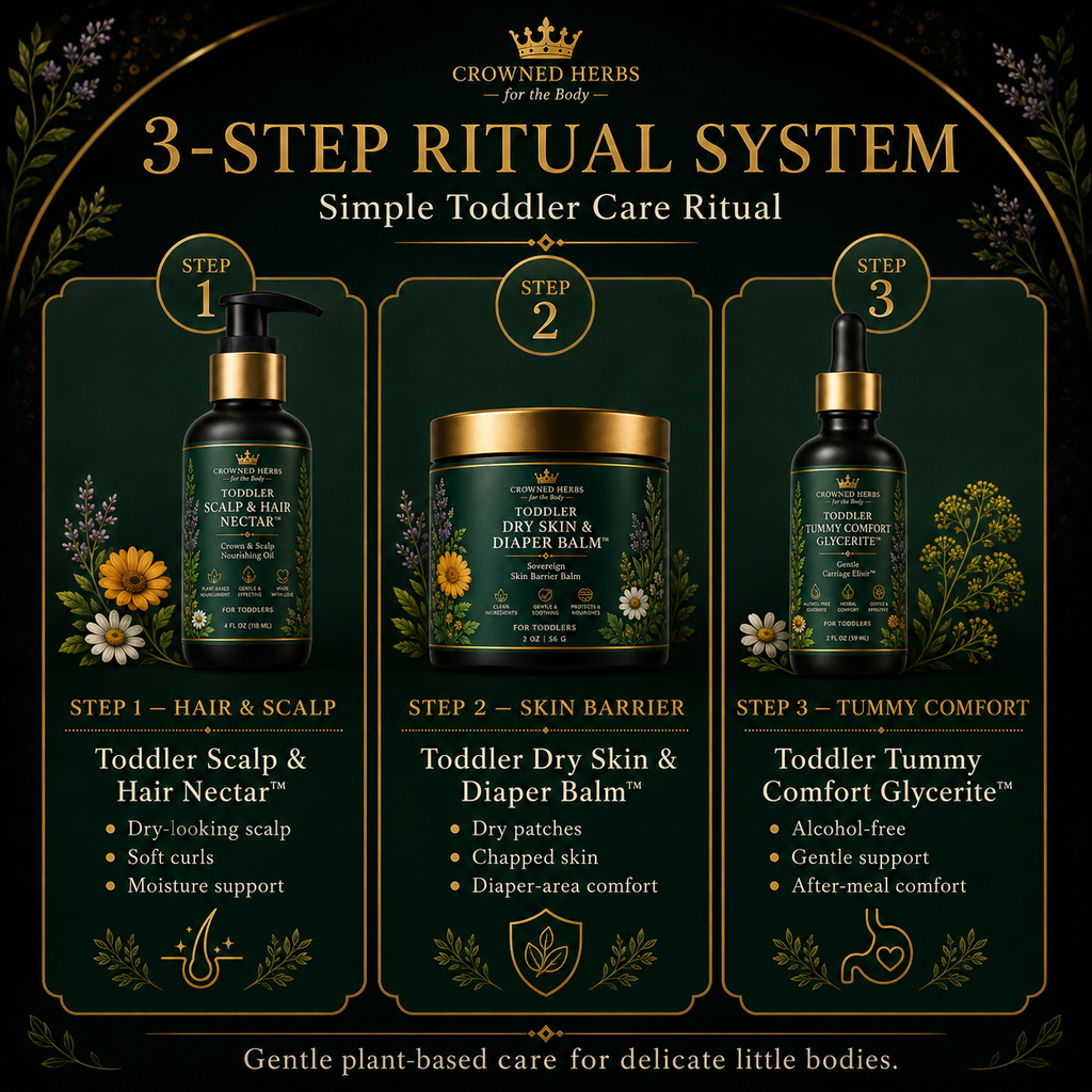 Toddler Tummy Comfort Glycerite™ | Gentle Carriage Elixir™ Alcohol-Free Herbal Digestive Support