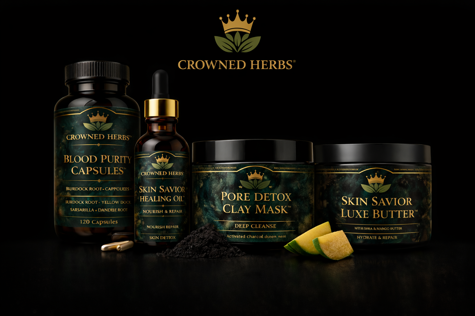 Skin Savior System™ | Complete 4-Step Herbal Bundle