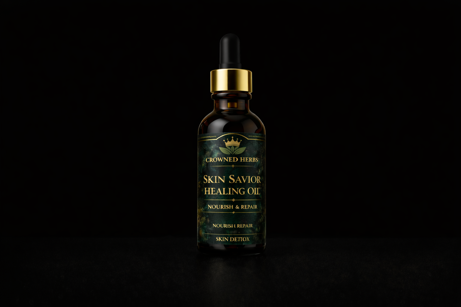 Skin Savior Healing Oil™ | Herbal Facial Oil for Acne Scars, Dark Spots & Eczema