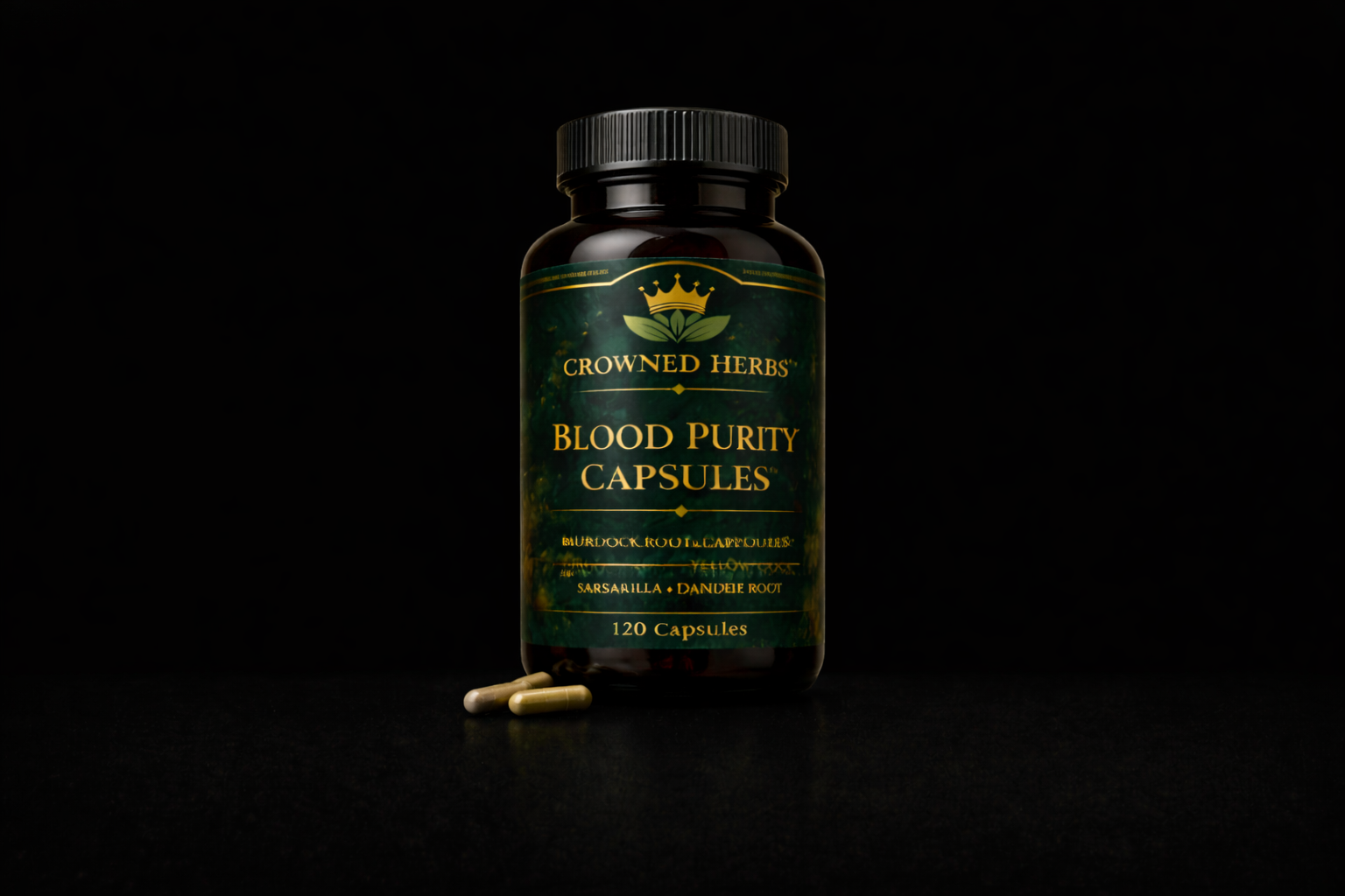 Blood Purity Capsules™ | Herbal Blood Detox for Acne, Clear Skin & Breakouts