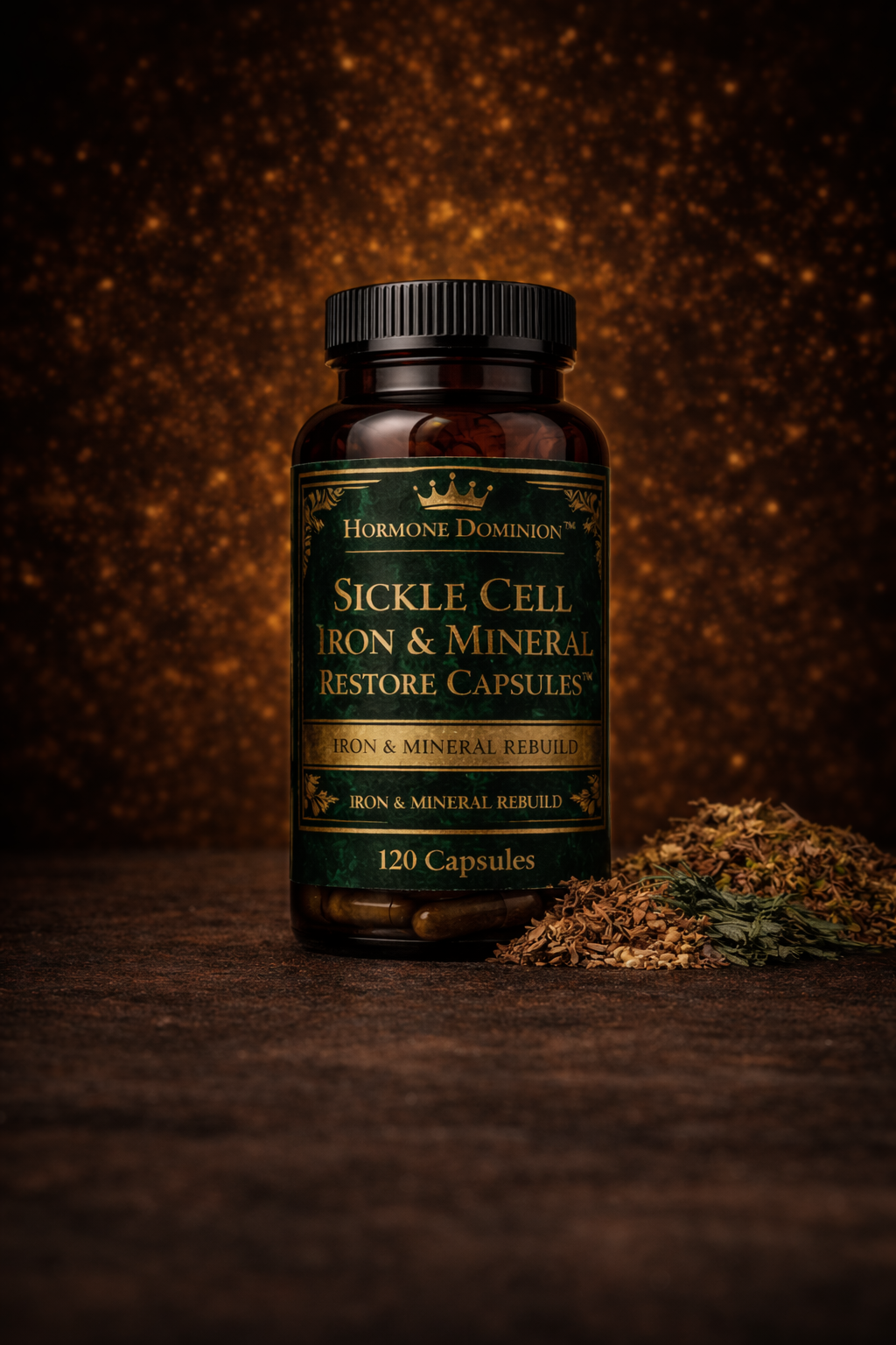 Sickle Cell Iron & Mineral Restore Capsules™ | Herbal Blood Nourishment for Anemia & Fatigue