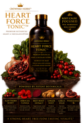 Heart Force Tonic™ | Herbal Heart Strength, Vitality & Circulation Support Tonic